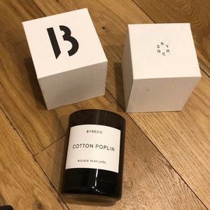 Empty Byredo Cotton Poplin Votive- 240g